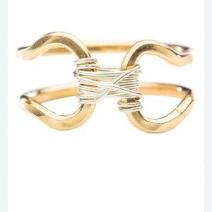 NIB Nashelle Women's Bound Ring size 8